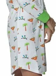 Promo 🎉 Happy Pyjamas Happy Pyjama's Dames Nachthemd Met Lange Mouwen Maat: 'XS' (XS-XXL) - Superleuke Nachtjapon In Het Thema "Jungle" - Comfortabel En Van Premium Kwaliteit 😉 -Pyjama-s-dames Winkel 183x840