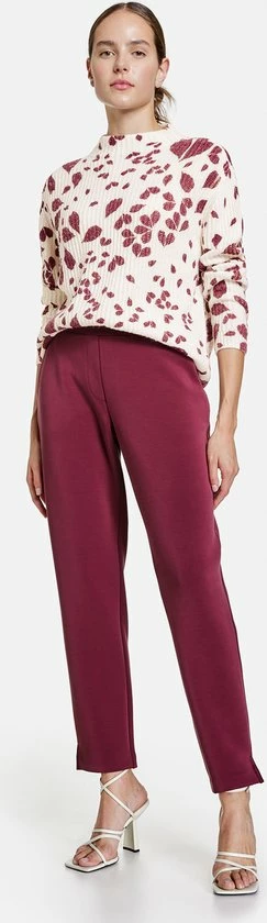 Goedkoopste π TAIFUN Dames 7/8-broek Van Zachte Stretchstof Black Cherry-46 β¨ 6 Goedkoopste π TAIFUN Dames 7/8-broek Van Zachte Stretchstof Black Cherry-46 β¨ - Afbeelding 4