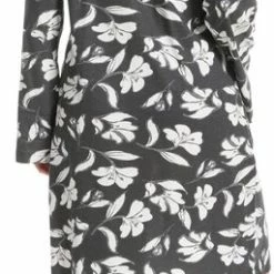 Begroting ✔️ Pastunette - Winter Flowers - Nachthemd - Grijs - Maat 48 🌟 -Pyjama-s-dames Winkel 256x840