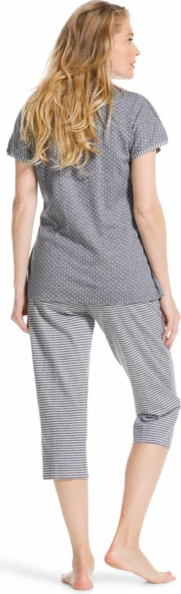 Goedkoop ❤️ Pastunette NOOS Pyjamaset - Grijs/Wit - Maat M ❤️ 5 Goedkoop ❤️ Pastunette NOOS Pyjamaset - Grijs/Wit - Maat M ❤️ - Afbeelding 3