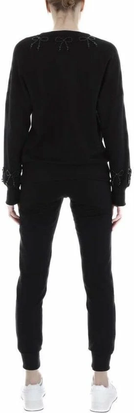 Aanbiedingen π Merkloos Dames Katoenen Huispak - Vrijetijdspak Bewerkt Met Parels S Zwart π 4 Aanbiedingen π Merkloos Dames Katoenen Huispak - Vrijetijdspak Bewerkt Met Parels S Zwart π - Afbeelding 2