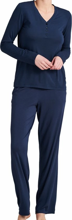 Flash-uitverkoop β€οΈ Schiesser Dames Pyjama Lang Modal π 3 Flash-uitverkoop β€οΈ Schiesser Dames Pyjama Lang Modal π