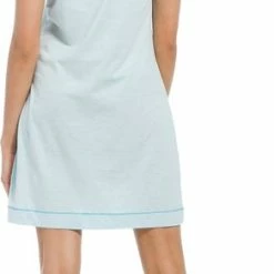 Begroting 😉 Rebelle - Macaron Mania - Nachthemd - Turquoise - Maat 40 🤩 -Pyjama-s-dames Winkel 292x840