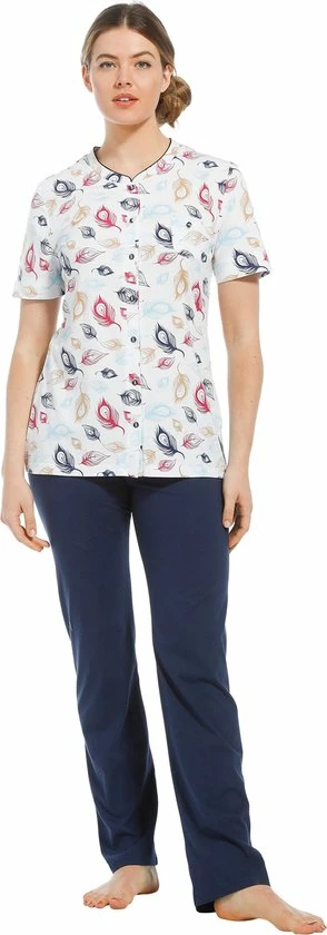 Hete verkoop π₯ Pastunette Dames Pyjama K/M - White Leaves - 42 - Wit π 3 Hete verkoop π₯ Pastunette Dames Pyjama K/M - White Leaves - 42 - Wit π