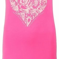 Kopen 💯 Tenderness Dames Spaghetti Nachthemd Slaapkleedje Roze TENGD1611A - Maten: L 🔔