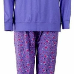 Flash-uitverkoop 👍 Tenderness Dames Pyjama Blauw TEPYD2501A - Maten: S 😀