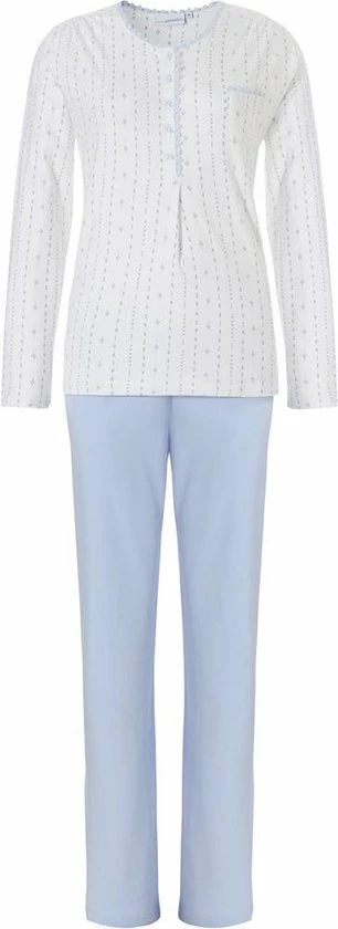 Promo β€οΈ Pastunette De Luxe Dames Pyjama Licht Blauw-50 Volwassen π 3 Promo β€οΈ Pastunette De Luxe Dames Pyjama Licht Blauw-50 Volwassen π