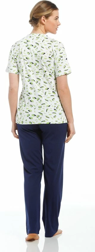 Hete verkoop β Pastunette - Lemon Leaves - Dames Pyjamaset - Wit/Groen/Blauw - Maat 44 π€© 5 Hete verkoop β Pastunette - Lemon Leaves - Dames Pyjamaset - Wit/Groen/Blauw - Maat 44 π€© - Afbeelding 3