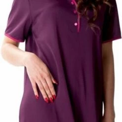 Uitgang 😀 Merkloos Mewa -Teresa - Nachtjurkie - Paars 42 🥰 -Pyjama-s-dames Winkel 325x840 1