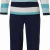 Beste Verkoop ⌛ Pastunette - Blue Stripes - Pyjamaset - Turquoise/Blauw - Maat 44 🥰 -Pyjama-s-dames Winkel 326x840 1