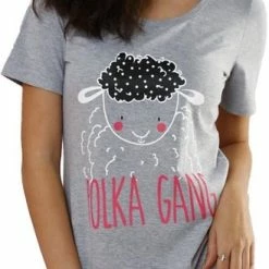 Top 10 😉 VANILLA, Nachthemd, Viscose, Grijs, XL, PJ1329 🎉