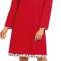 Nieuw 🛒 Comtessa Nachthemd 'Follow Your Dreams Red' - 100cm - Maat 46 🛒