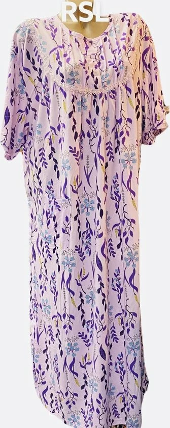 Beste recensies van π Merkloos Nachthemd Lang Met Korte Mouwen XXL 44-48 Paars 𧨠6 Beste recensies van π Merkloos Nachthemd Lang Met Korte Mouwen XXL 44-48 Paars 𧨠- Afbeelding 4