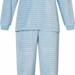 Uitgang 🤩 Cocodream Quality Cocodream Dames Pyjama Velours - 651362 - S - Blauw 🔔