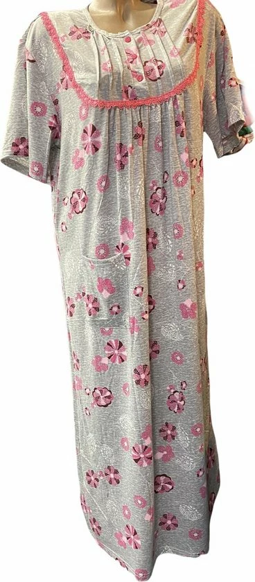 Groothandel ๐ Merkloos Nachthemd Lang Met Korte Mouwen M 38-42 Grijs/roze โ๏ธ 5 Groothandel ๐ Merkloos Nachthemd Lang Met Korte Mouwen M 38-42 Grijs/roze โ๏ธ - Afbeelding 3