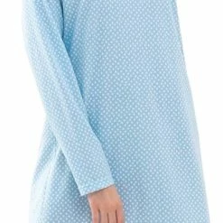 Aanbiedingen ⭐ Mey Nachthemd Emelie Dames 11192 - Meerkleurig 309 Dream Blue Dames - 46 🛒 -Pyjama-s-dames Winkel 381x840 5