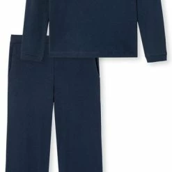 Top 10 🎉 Schiesser Dames Pyjama Lang Modern Nightwear 😉 -Pyjama-s-dames Winkel 385x840 1