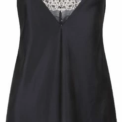 Goedkoopste ๐ LingaDore - Black & Sand Chemise - Maat XL - Beige Zwart - Dames - Nachtjurk - Nachthemd - Nachtjapon โญ