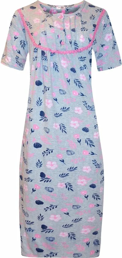 Goedkoop β Dames Nachthemd Fine π© Woman Gebloemd Roze XXXL π₯ 3 Goedkoop β Dames Nachthemd Fine π© Woman Gebloemd Roze XXXL π₯