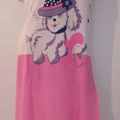 Groothandel ๐คฉ Merkloos Dames Nachthemd Met Hondenafbeelding M Roze ๐ฅฐ