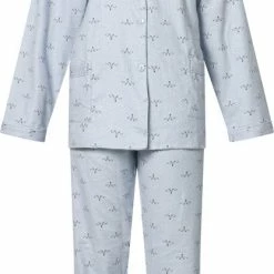 Gloednieuw π Lunatex Cocodream Dames Flanel Pyjama Print Vos Grijs - Maat XL π§¨