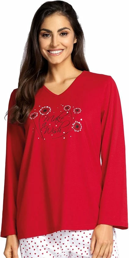 Coupon π Comtessa Dames Pyjama 'Make A Wish' Red β€οΈ 4 Coupon π Comtessa Dames Pyjama 'Make A Wish' Red β€οΈ - Afbeelding 2