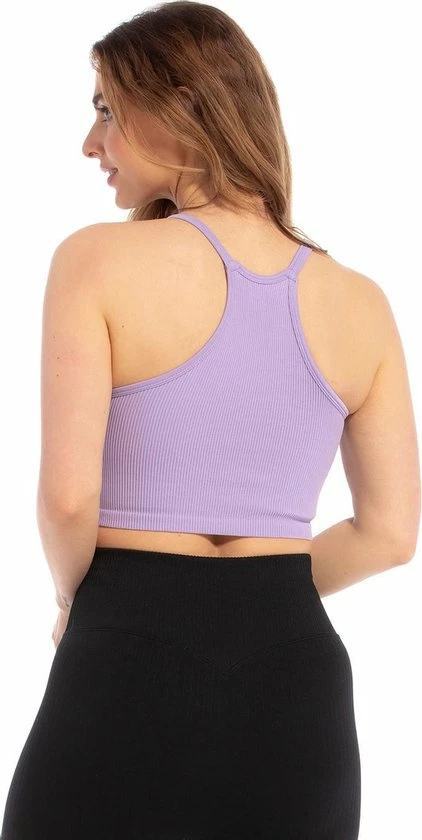 Kopen π MAGIC Bodyfashion Lounge Crop Top Lavender Vrouwen - Maat S β¨ 6 Kopen π MAGIC Bodyfashion Lounge Crop Top Lavender Vrouwen - Maat S β¨ - Afbeelding 4
