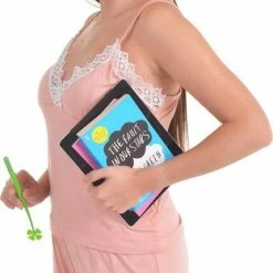 Coupon 🧨 Merkloos Dames Katoen Pyjama | 4-delige Set | Katoen Nachtkleding | Katoen Nachthemd | Elegant Katoen Ochtendjas | Cadeau Voor Dames | Kleur: Somon | Maat: XL 🎁 -Pyjama-s-dames Winkel 429x840