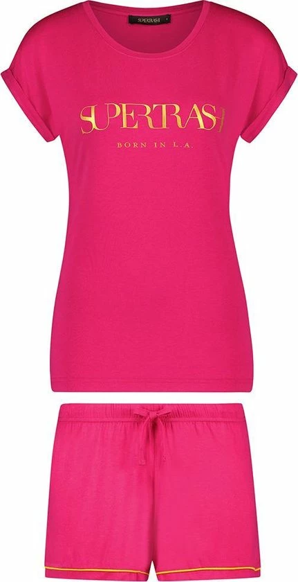 Goedkoopste 💯 Supertrash - Pyjama - Pyama Dames Volwassenen - Shortama Dames - Roze - S 👍 8 Goedkoopste 💯 Supertrash - Pyjama - Pyama Dames Volwassenen - Shortama Dames - Roze - S 👍 - Afbeelding 6