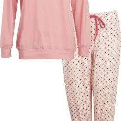 Hete verkoop 💯 Tenderness Dames Pyjama Roze TEPYD2105A - Maten: L 🥰