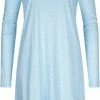Aanbiedingen ⭐ Mey Nachthemd Emelie Dames 11192 - Meerkleurig 309 Dream Blue Dames - 46 🛒