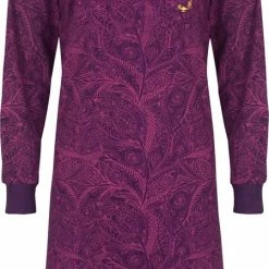 Beste Verkoop 🎁 Tenderness Dames Nachthemd Paars Maten: L 😍