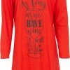 Beste Pirce 😍 Temptation Rode Bigshirt/Nachthemd TPNGD2016A - Maten: L 😍