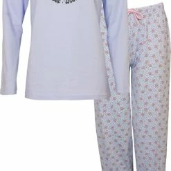Goedkoop ✔️ Irresistible Dames Pyjama Licht Blauw IRPYD1203B - Maten: S 😀