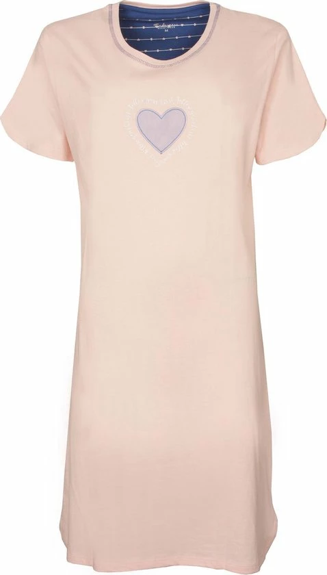 Beste Verkoop π Tenderness Dames Nachthemd Veiled Rose TENGD1008A - Maten: XL π 3 Beste Verkoop π Tenderness Dames Nachthemd Veiled Rose TENGD1008A - Maten: XL π