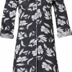 Begroting ✔️ Pastunette - Winter Flowers - Nachthemd - Grijs - Maat 48 🌟 -Pyjama-s-dames Winkel 481x840