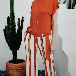 Flash-uitverkoop 💯 Merkloos Viscose Dames Pyjama Set Korte Mouw & Lange Broek Maat S 😀