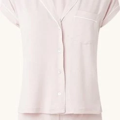 Gloednieuw ✔️ UGG Amelia Pyjamaset Met Contrastbies - Oud Roze - Maat M 🎉