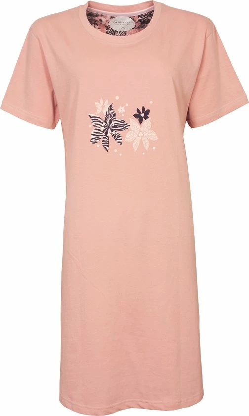 Aanbiedingen π Tenderness Dames Nachthemd Roze TENGD1208A - Maten: L π 3 Aanbiedingen π Tenderness Dames Nachthemd Roze TENGD1208A - Maten: L π