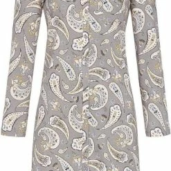 Aanbiedingen 👏 Grijs Doorknoop Nachthemd Ringella 🛒