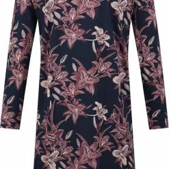 Goedkoop ⌛ Charlie Choe - Big 👕 Shirt - Dreams - Dames - F41111 -Blauw Met Bloemen - Maat XL ✨ -Pyjama-s-dames Winkel 521x840 10