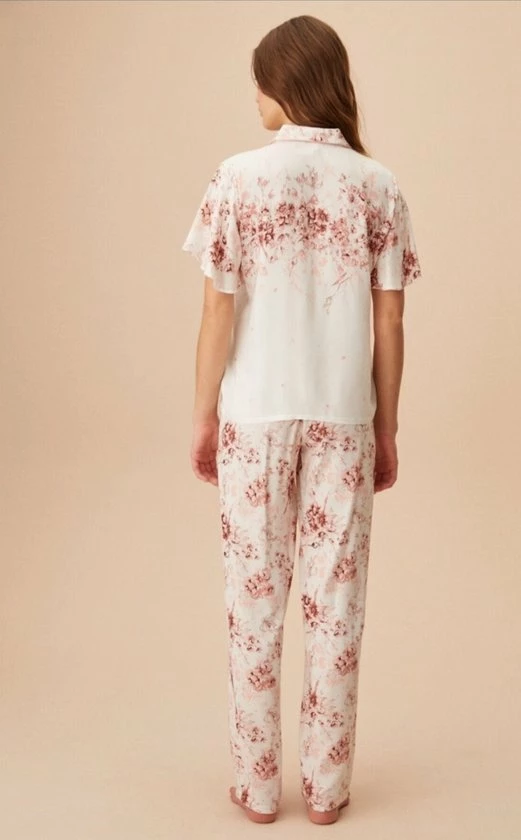 Promo π Merkloos Suwen- Dames Pyjama Set -Homewear -Satijn- Korte Mouwen Ecru Maat S βοΈ 5 Promo π Merkloos Suwen- Dames Pyjama Set -Homewear -Satijn- Korte Mouwen Ecru Maat S βοΈ - Afbeelding 3