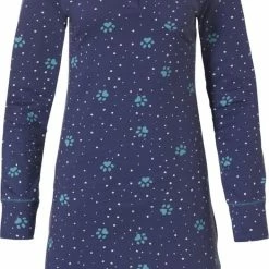 Beste deal ⭐ Katoenen Nachthemd Hondenpootjes Rebelle 🔥