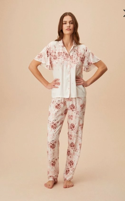 Promo π Merkloos Suwen- Dames Pyjama Set -Homewear -Satijn- Korte Mouwen Ecru Maat S βοΈ 3 Promo π Merkloos Suwen- Dames Pyjama Set -Homewear -Satijn- Korte Mouwen Ecru Maat S βοΈ
