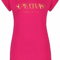 Goedkoopste 💯 Supertrash - Pyjama - Pyama Dames Volwassenen - Shortama Dames - Roze - S 👍