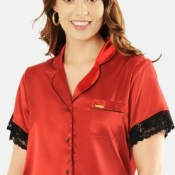 Gloednieuw ⨠Sapph Valery Pyjama Top + Short 𧨠12 Gloednieuw ⨠Sapph Valery Pyjama Top + Short 𧨠-Pyjama-s-dames Winkel 535x840