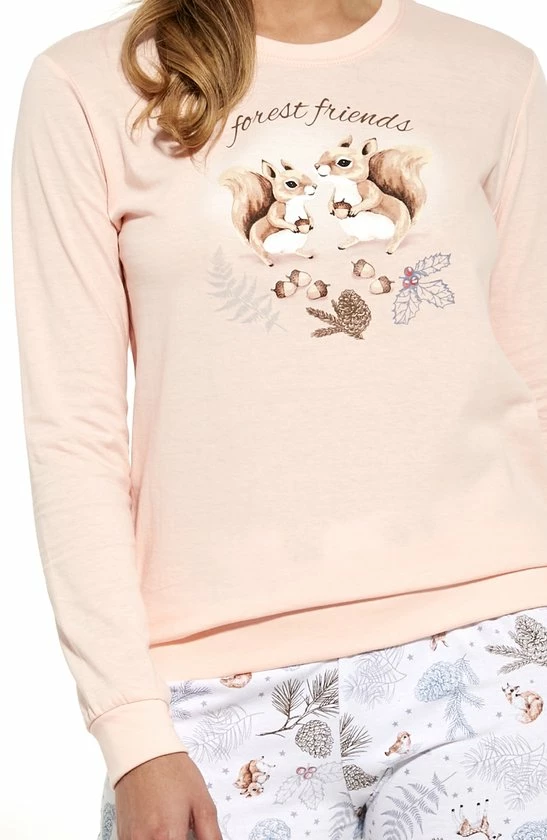 Top 10 💯 Cornette Katoenen Pyjama Dames Volwassenen Winter Matching Gezin Pyama Lange Mouw Lange Broek Squirrel 467/299 XXL 🌟 7 Top 10 💯 Cornette Katoenen Pyjama Dames Volwassenen Winter Matching Gezin Pyama Lange Mouw Lange Broek Squirrel 467/299 XXL 🌟 - Afbeelding 5