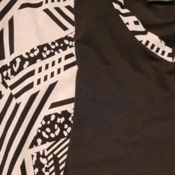 Coupon 🔔 Merkloos Sequoia - Dana Pyjama Grafisch Zwart EXTRA LANG - Maat S 🔥 -Pyjama-s-dames Winkel 550x385