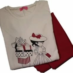 Top 10 π VANILLA – Dames Pyjama - Pyjamasets – Tweedelig – Egyptisch Katoen -Slim Fit – Wit/Roze -L - PJ1238 π 7 Top 10 π VANILLA – Dames Pyjama - Pyjamasets – Tweedelig – Egyptisch Katoen -Slim Fit – Wit/Roze -L - PJ1238 π -Pyjama-s-dames Winkel 550x506