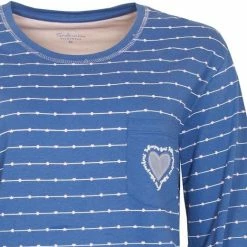 Promo β Tenderness Dames Pyjama Blauw TEPYD1008A - Maten: XXL π 9 Promo β Tenderness Dames Pyjama Blauw TEPYD1008A - Maten: XXL π -Pyjama-s-dames Winkel 550x520 2